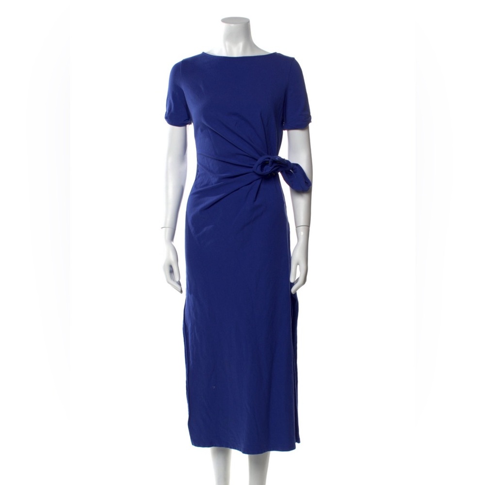 Sezane Pippa dress in Electric Blue